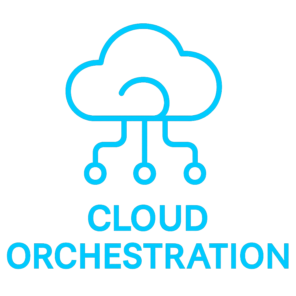 Cloud Orchestration Icon