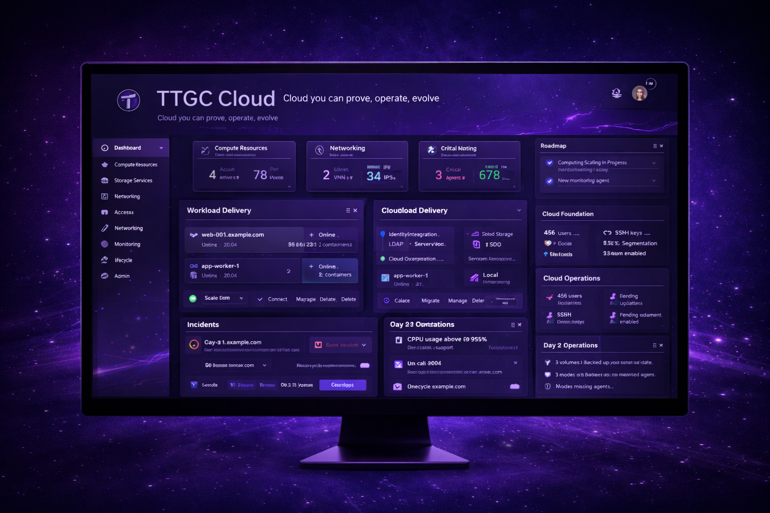TTGC Cloud screenshot